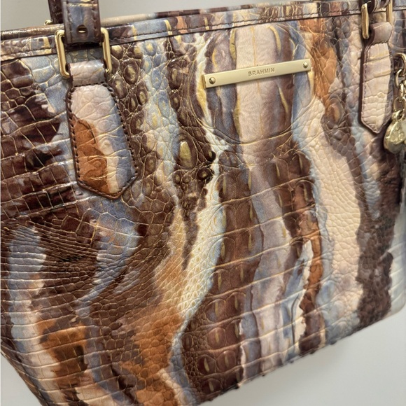 Brahmin Medium Asher with Ady wallet Caribou - Picture 4 of 12